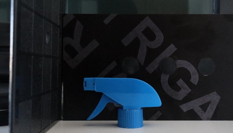 KÖPÜKLÜ SPRAY BAŞLIK MAVİ